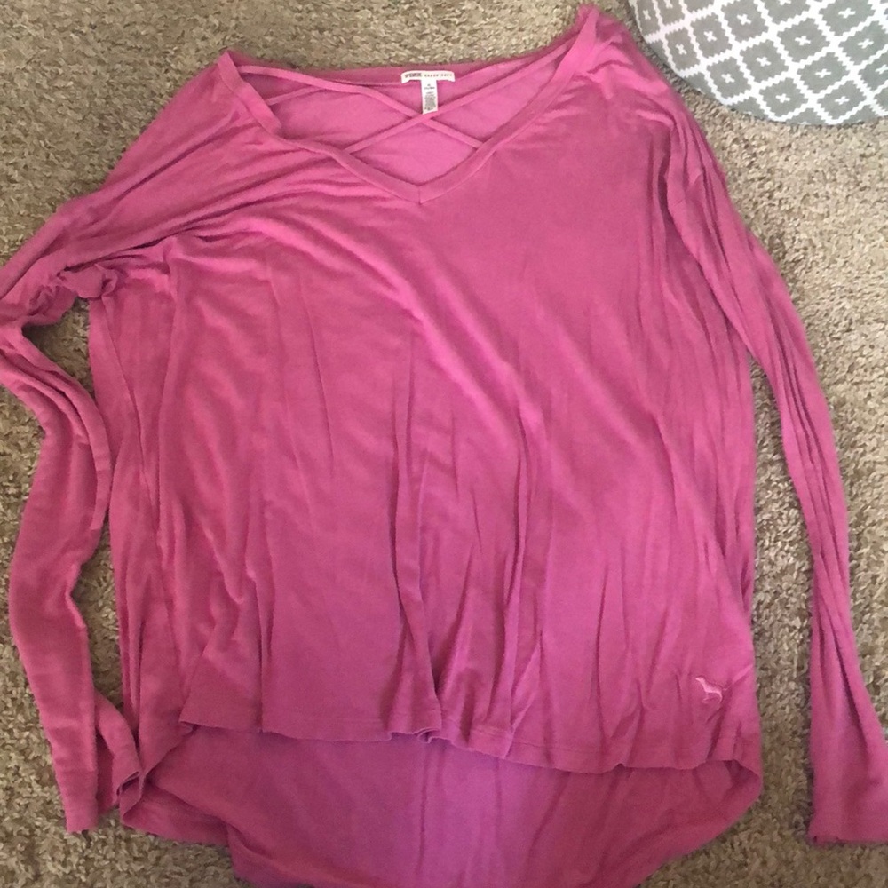 PINK super soft long sleeve